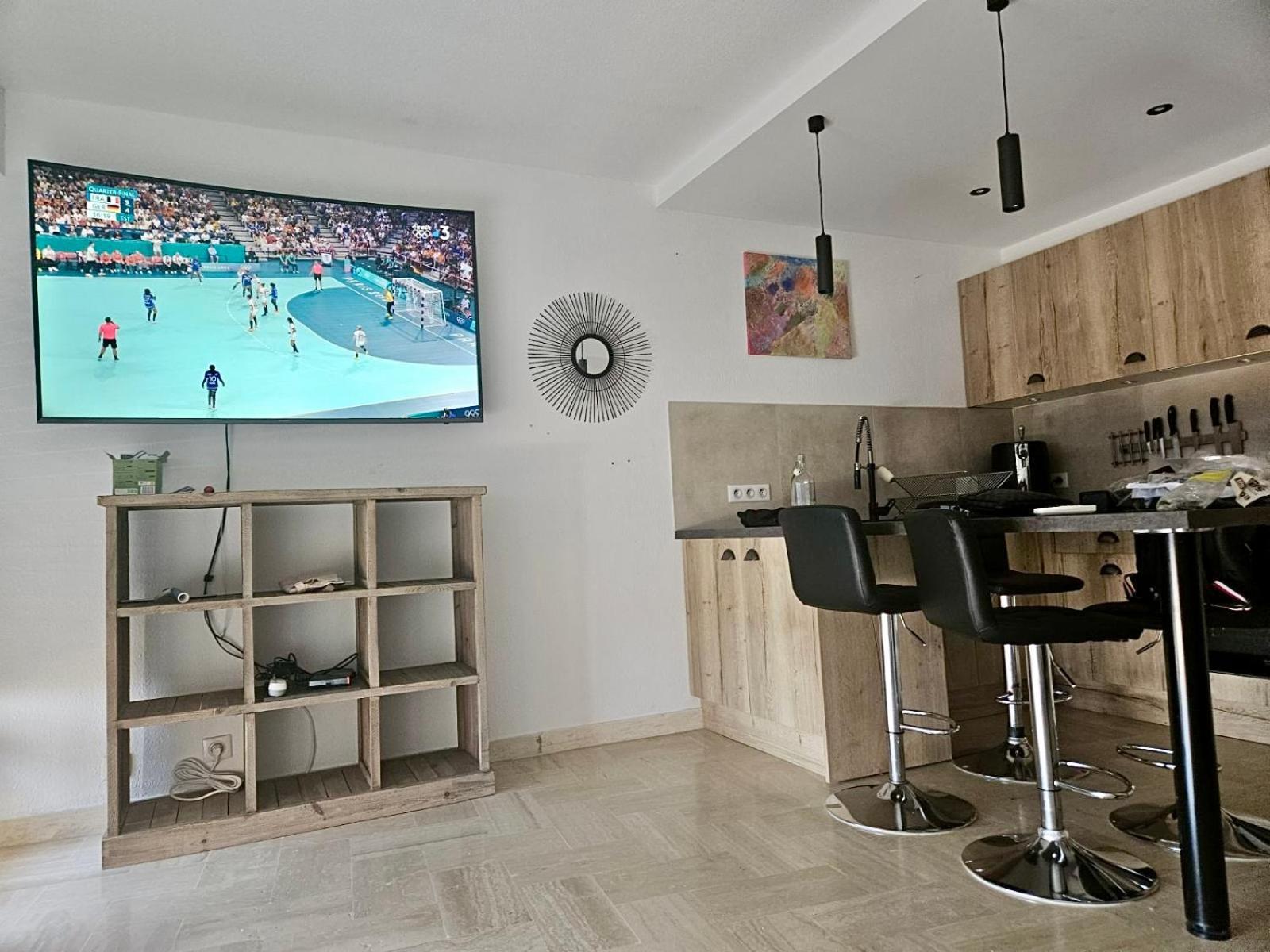 מאנדליה-לה-נאפול Appartement T3 De Standing Vue Mer Et Marina מראה חיצוני תמונה